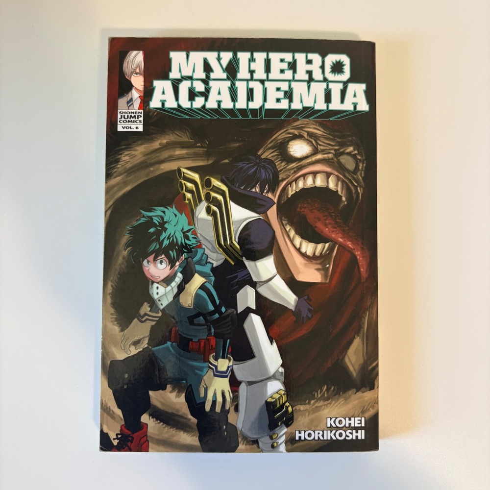 My Hero Academia Volume Vol 6 Horikoshi First Printing 1st Edition English Manga
